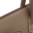エルメス HERMES バーキン30 エトゥープ トゴ ハンドバッグ シルバー金具 グレージュ