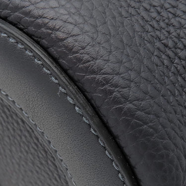 エルメス HERMES インザループ18 キャバン トリヨンクレマンス ヴォースイフト ハンドバッグ ゴールド金具 濃紺