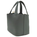 エルメス HERMES ピコタンロックPM ヴェールマングローブ トリヨンクレマンス ハンドバッグ ゴールド金具 新品 未使用 深緑