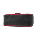 グッチ GUCCI GGマーモント ミニトップハンドル 583571 ブラック×レッド レザー 2WAYバッグ ゴールド金具 赤 黒 ショルダー