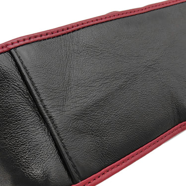 グッチ GUCCI GGマーモント ミニトップハンドル 583571 ブラック×レッド レザー 2WAYバッグ ゴールド金具 赤 黒 ショルダー