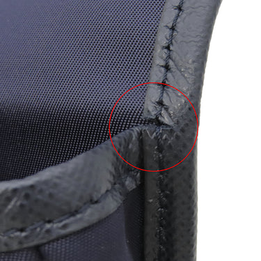 プラダ PRADA Re-Nylon レザー スマホケース 2ZH109 ブルー ナイロン テスート サフィアーノ ショルダーバッグ シルバー金具 紺 携帯 フォンケース