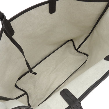 ゴヤール GOYARD サンルイPM AMALOUISPM01 ブラック PVCコーティングキャンバス ゴヤールディンキャンバス シュヴロッシュカーフスキン トートバッグ SAC SAINT LOUIS PM ヘリンボーン 黒 リバーシブル