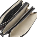 ベルルッティ BERLUTI ティリワ ジップポーチ 235755 ブラウン カーフ ヴェネチアカーフレザー クラッチバッグ シルバー金具 茶 セカンドバッグ カリグラフィ スリーインワン