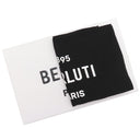 ベルルッティ BERLUTI ティリワ ジップポーチ 235755 ブラウン カーフ ヴェネチアカーフレザー クラッチバッグ シルバー金具 茶 セカンドバッグ カリグラフィ スリーインワン