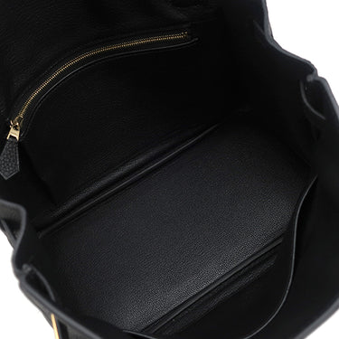 エルメス HERMES バーキン25 ブラック トゴ ハンドバッグ ゴールド金具 黒