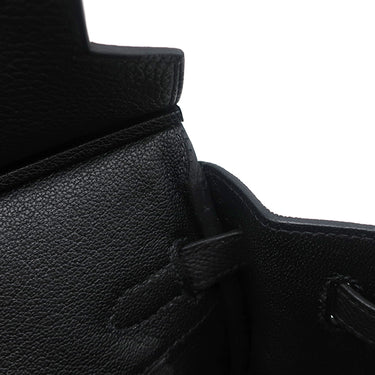 エルメス HERMES バーキン25 ブラック トゴ ハンドバッグ ゴールド金具 黒