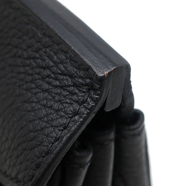 エルメス HERMES バーキン25 ブラック トゴ ハンドバッグ ゴールド金具 黒