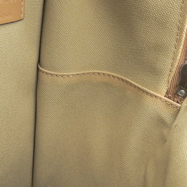 ロエベ LOEWE ロゴ バックパック B314278X013968 ベージュ系 キャンバス レザー リュック・デイパック シルバー金具