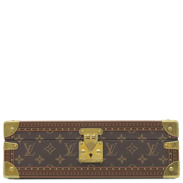 ルイヴィトン LOUIS VUITTON コフレ 8 モントル M20039 モノグラム モノグラムキャンバス 小物 ゴールド金具 茶 ウォッチケース 時計入れ