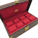 ルイヴィトン LOUIS VUITTON コフレ 8 モントル M20039 モノグラム モノグラムキャンバス 小物 ゴールド金具 茶 ウォッチケース 時計入れ