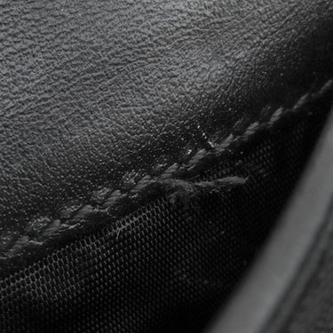 グッチ GUCCI ダブルG カードケース ウォレット 466492 ブラック レザー シェブロンキルティングナッパレザー 二つ折り財布 ゴールド金具 黒 GG