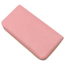 ミュウミュウ MIU MIU リボン付き ラウンドファスナー ウォレット ピンク×イエロー レザー 長財布 ゴールド金具 バイカラー