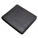 サンローラン SAINT LAURENT モノグラム ウォレット 453276 ブラック レザー 二つ折り財布 シルバー金具 黒 札入れ