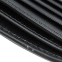 サンローラン SAINT LAURENT モノグラム ウォレット 453276 ブラック レザー 二つ折り財布 シルバー金具 黒 札入れ