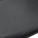 サンローラン SAINT LAURENT モノグラム ロゴ ブラック レザー 二つ折り財布 シルバー金具 黒 コンパクト ウォレット