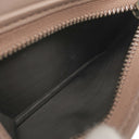 グッチ GUCCI ダブルG カードケース ウォレット 466492 ピンクベージュ レザー シェブロンキルティングナッパレザー 二つ折り財布 ゴールド金具 GG