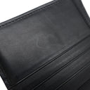 フェンディ FENDI エフ イズ フェンディ 8M0386 マヤブラウン×ブラック レザー 二つ折り財布 ゴールド金具 ミニ財布 茶 黒