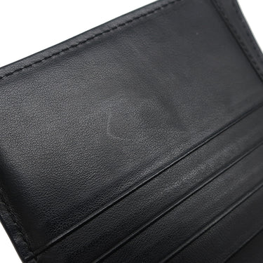 フェンディ FENDI エフ イズ フェンディ 8M0386 マヤブラウン×ブラック レザー 二つ折り財布 ゴールド金具 ミニ財布 茶 黒