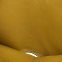 ロエベ LOEWE アナグラム トライフォールド ウォレット マスタード グレインカーフレザー ペブルグレインカーフ 二つ折り財布 シルバー金具 コンパクトウォレット 黄色