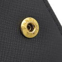 プラダ PRADA ロゴ プレート 1MH132 NERO レザー サフィアーノレザー 長財布 ゴールド金具 黒 二つ折り