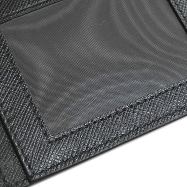 プラダ PRADA ロゴ プレート 1MH132 NERO レザー サフィアーノレザー 長財布 ゴールド金具 黒 二つ折り