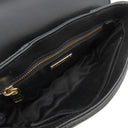 ミュウミュウ MIU MIU マテラッセ ブラック レザー ショルダーバッグ ゴールド金具 黒 チェーンストラップ