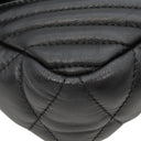 ミュウミュウ MIU MIU マテラッセ ブラック レザー ショルダーバッグ ゴールド金具 黒 チェーンストラップ