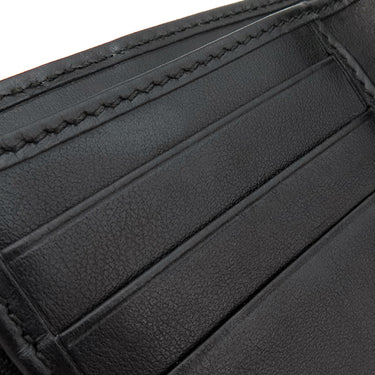 グッチ GUCCI GGマーモント 474802 ブラック レザー 三つ折り財布 ゴールド金具 黒