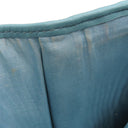 ミュウミュウ MIU MIU ソフティ パデッド マテラッセ ブルー レザー 二つ折り財布 ゴールド金具 水色 ロゴ コンパクト