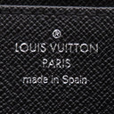ルイヴィトン LOUIS VUITTON ポルトフォイユ ルイーズ M60767 ブラック エピレザー 長財布 シルバー金具 黒