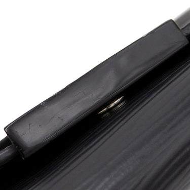 ルイヴィトン LOUIS VUITTON ポルトフォイユ ルイーズ M60767 ブラック エピレザー 長財布 シルバー金具 黒