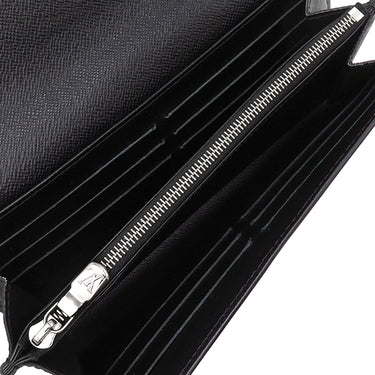 ルイヴィトン LOUIS VUITTON ポルトフォイユ ルイーズ M60767 ブラック エピレザー 長財布 シルバー金具 黒