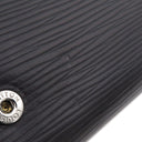 ルイヴィトン LOUIS VUITTON ポルトフォイユ ルイーズ M60767 ブラック エピレザー 長財布 シルバー金具 黒
