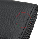 グッチ GUCCI インターロッキングG 二つ折り ウォレット 615525 ブラック レザー 二つ折り財布 ゴールド金具 黒 コンパクトウォレット アウトレット品