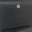 グッチ GUCCI GG マーモント ミニジップ ウォレット 813370 ブラック レザー 二つ折り財布 ゴールド金具 黒 コンパクト ラウンドジップ