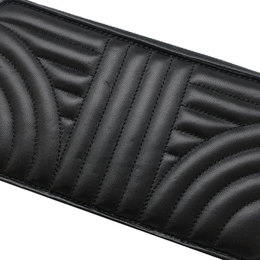 プラダ PRADA ナッパレザー ミニショルダー 1DH010 ブラック レザー ショルダーバッグ シルバー金具 チェーンショルダー 黒