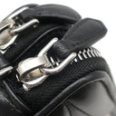 プラダ PRADA ナッパレザー ミニショルダー 1DH010 ブラック レザー ショルダーバッグ シルバー金具 チェーンショルダー 黒