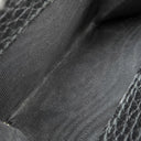 グッチ GUCCI GG プチマーモント コンパクト ジップ ウォレット 523193 ブラック レザー 二つ折り財布 ゴールド金具 黒 コンパクトウォレット