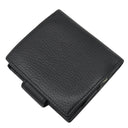 グッチ GUCCI GG プチマーモント コンパクト ジップ ウォレット 523193 ブラック レザー 二つ折り財布 ゴールド金具 黒 コンパクトウォレット