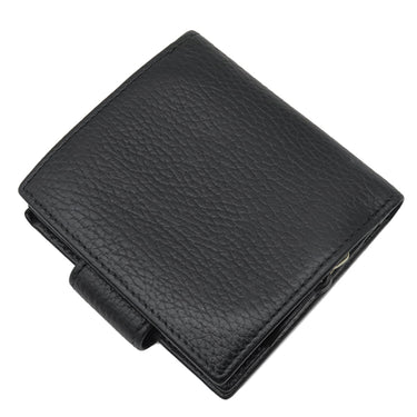 グッチ GUCCI GG プチマーモント コンパクト ジップ ウォレット 523193 ブラック レザー 二つ折り財布 ゴールド金具 黒 コンパクトウォレット