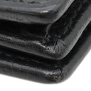 グッチ GUCCI ダブルＧ カードケース ウォレット 456126 ブラック レザー 二つ折り財布 ゴールド金具 プチマーモント コンパクト