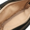 グッチ GUCCI GGマーモント チェーンショルダー 546581 ブラック レザー ショルダーバッグ ゴールド金具 黒 シェブロン キルティング