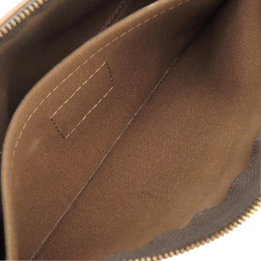 ルイヴィトン LOUIS VUITTON ミュルティ ポシェット アクセソワール M44840 ローズクレール モノグラムキャンバス ショルダーバッグ ゴールド金具 茶