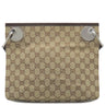 グッチ GUCCI GG ショルダーバッグ 120841 ブラウン GGキャンバス レザー ショルダーバッグ シルバー金具 茶 斜め掛け