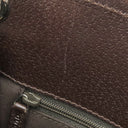 グッチ GUCCI GG ショルダーバッグ 120841 ブラウン GGキャンバス レザー ショルダーバッグ シルバー金具 茶 斜め掛け