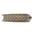 グッチ GUCCI GG ショルダーバッグ 120841 ブラウン GGキャンバス レザー ショルダーバッグ シルバー金具 茶 斜め掛け