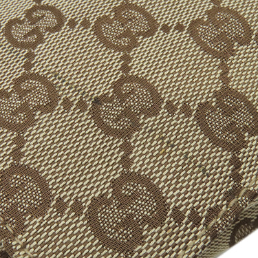 グッチ GUCCI GG ショルダーバッグ 120841 ブラウン GGキャンバス レザー ショルダーバッグ シルバー金具 茶 斜め掛け