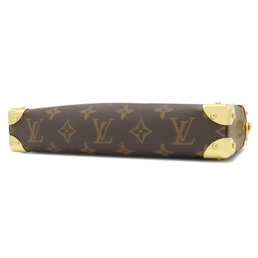 ルイヴィトン LOUIS VUITTON スリム トランク M13147 モノグラムリバース モノグラムキャンバス モノグラムリバースキャンバス 2WAYバッグ ゴールド金具 茶 チェーンショルダー ハンドバッグ