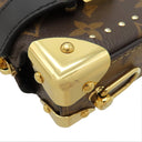 ルイヴィトン LOUIS VUITTON スリム トランク M13147 モノグラムリバース モノグラムキャンバス モノグラムリバースキャンバス 2WAYバッグ ゴールド金具 茶 チェーンショルダー ハンドバッグ